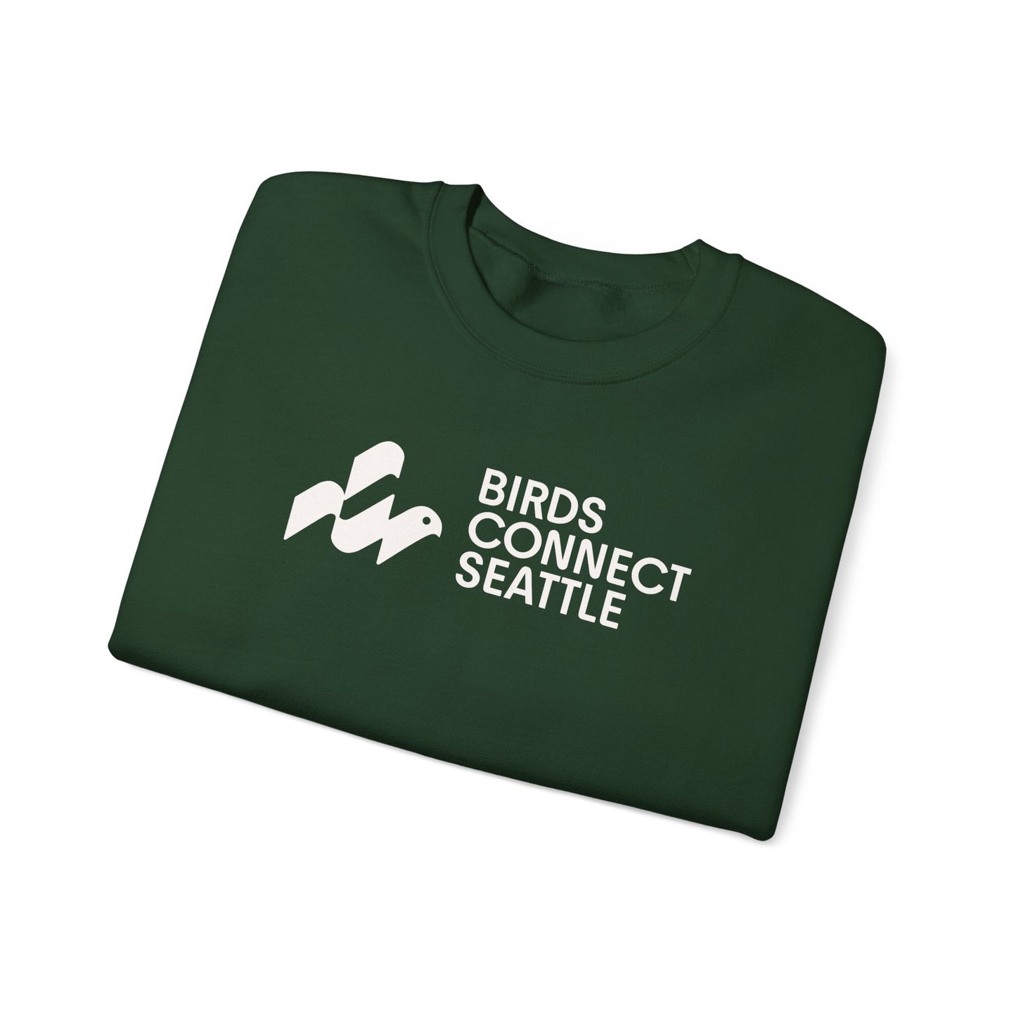 Birds Connect Seattle Unisex Heavy Blend™ Crewneck Sweatshirt