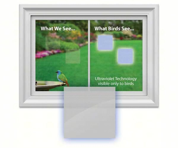 Window Alert 3 - Pack - Square Decal