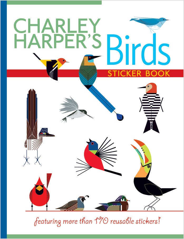 Charley Harper’s Birds Sticker Book