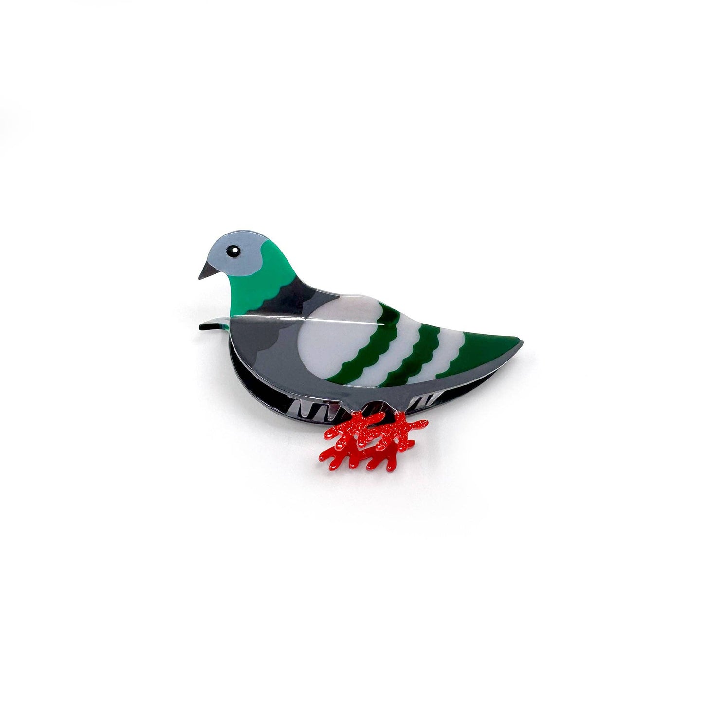 Pigeon Hair Claw Clip – NYC-Inspired Hair Accessory