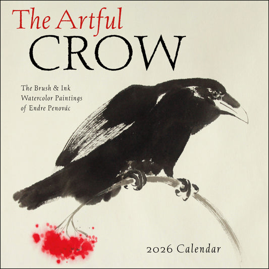 2026 The Artful Crow Wall Calendar