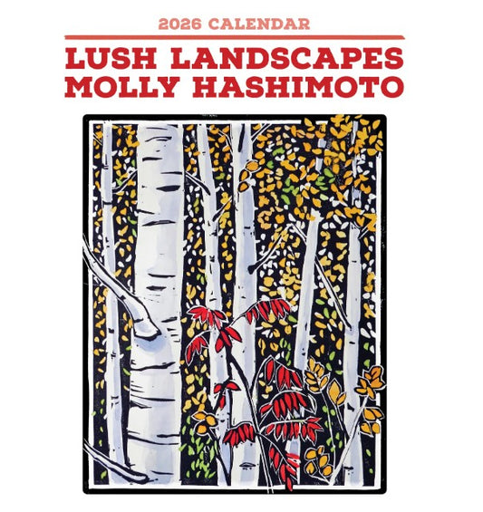 2026 Molly Hashimoto Lush Landscapes Mini Calendar