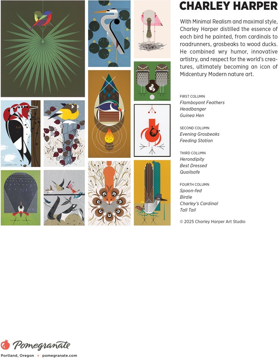 2026 Charley Harper Mini Calendar
