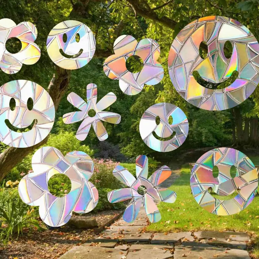 Prismatic Happy Face Shape Suncatcher Pack - Single