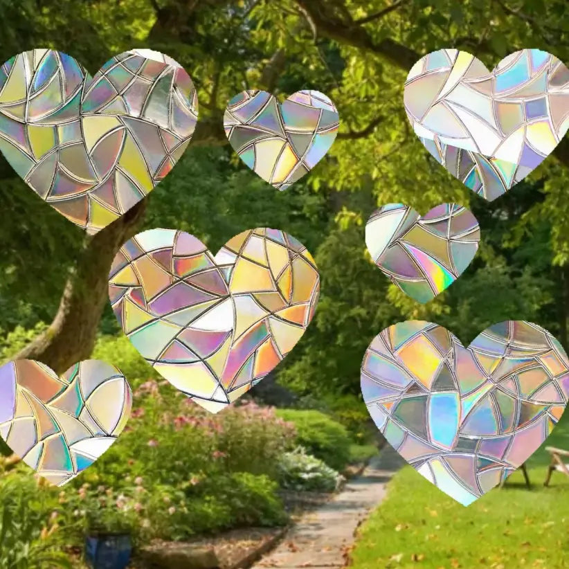Prismatic Heart Shape Suncatcher Pack - Single
