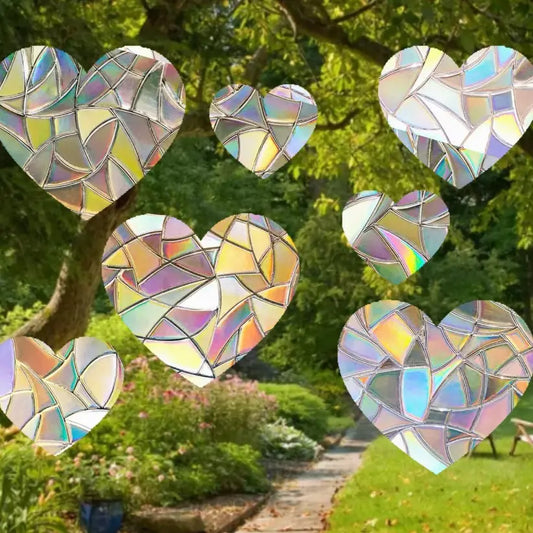Prismatic Heart Shape Suncatcher Pack - Single