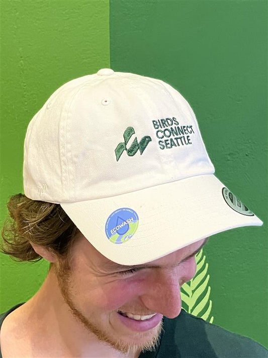 BCS White Canvas Baseball Hat