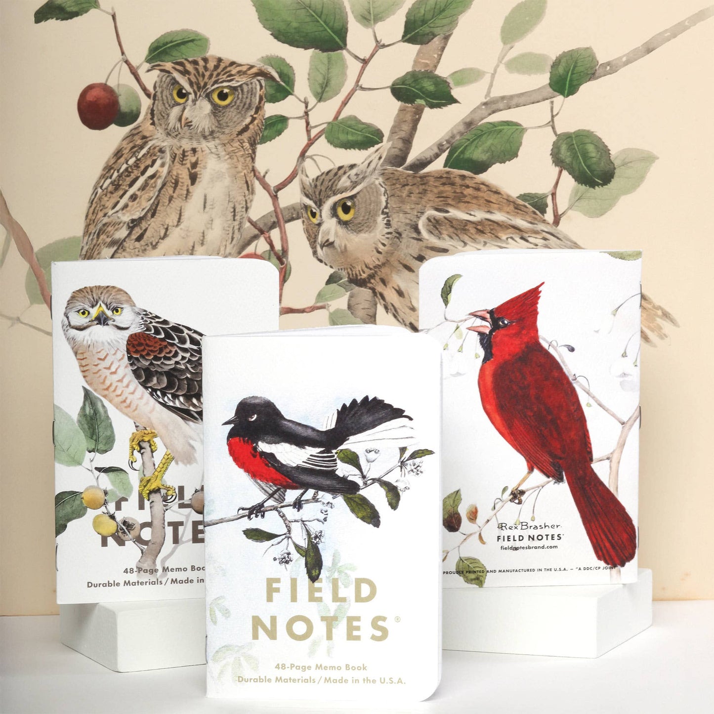 Birds and Trees of North America Notebook Pack