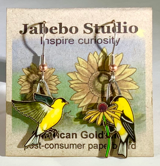 American Goldfinch Earrings