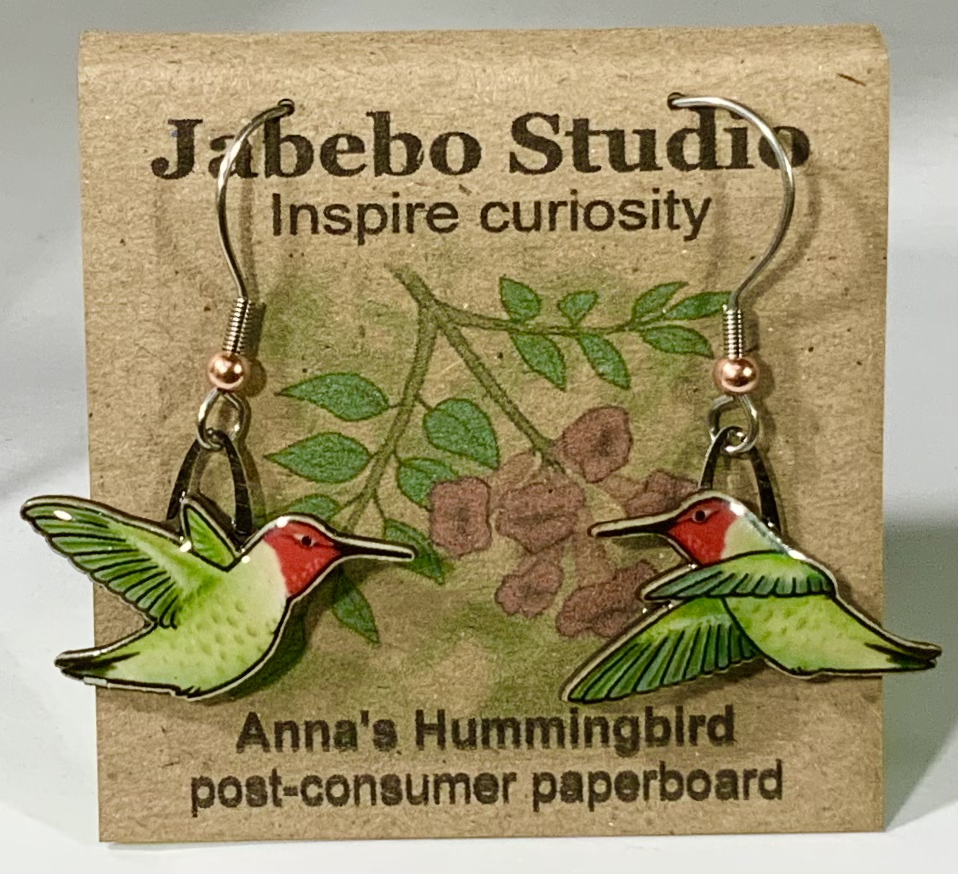 Anna's Hummingbird Earrings