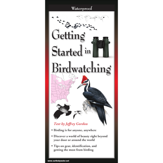 Getting Started in Birdwatching Laminated Guide