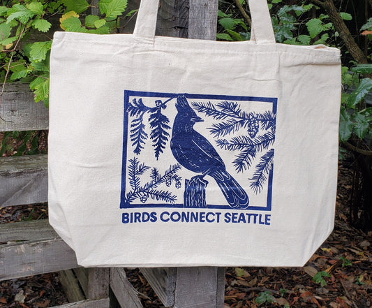 BCS Steller's Jay Canvas Tote