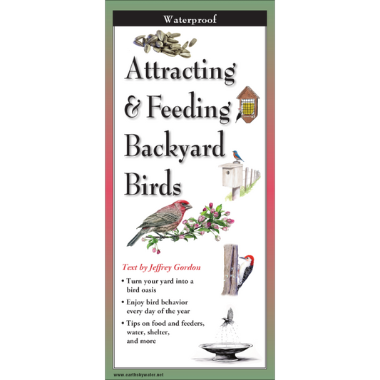 Attracting and Feeding Backyard Bords Laminated Guide