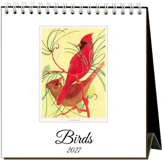 Birds 2027 Desk Calendar by Found Image Press