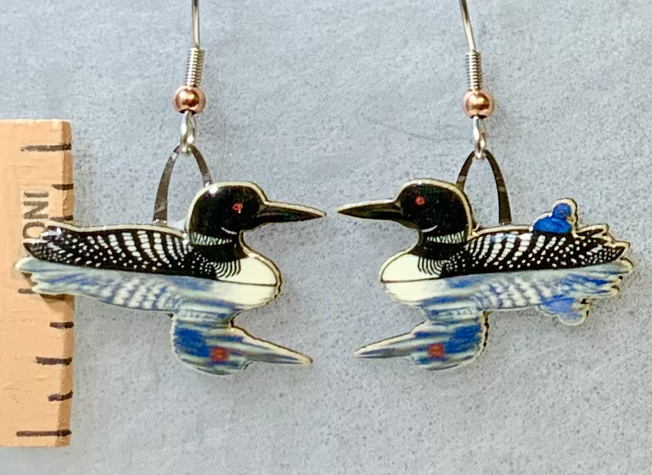 Common Loon Earrings