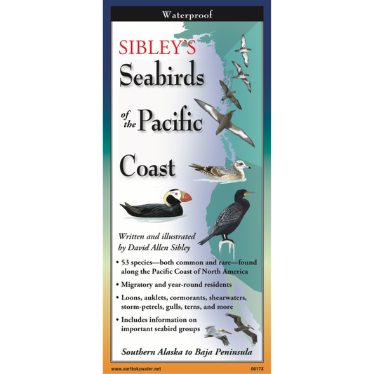 Seabirds of the Pacific Coast Laminated Guide
