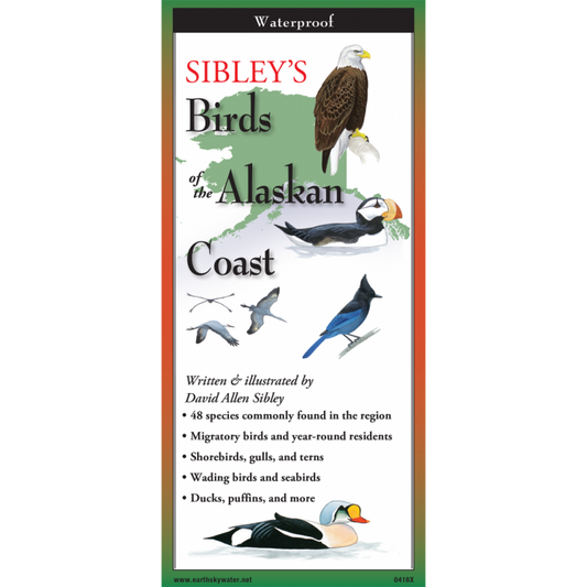 Birds of the Alaskan Coast Laminated Guide
