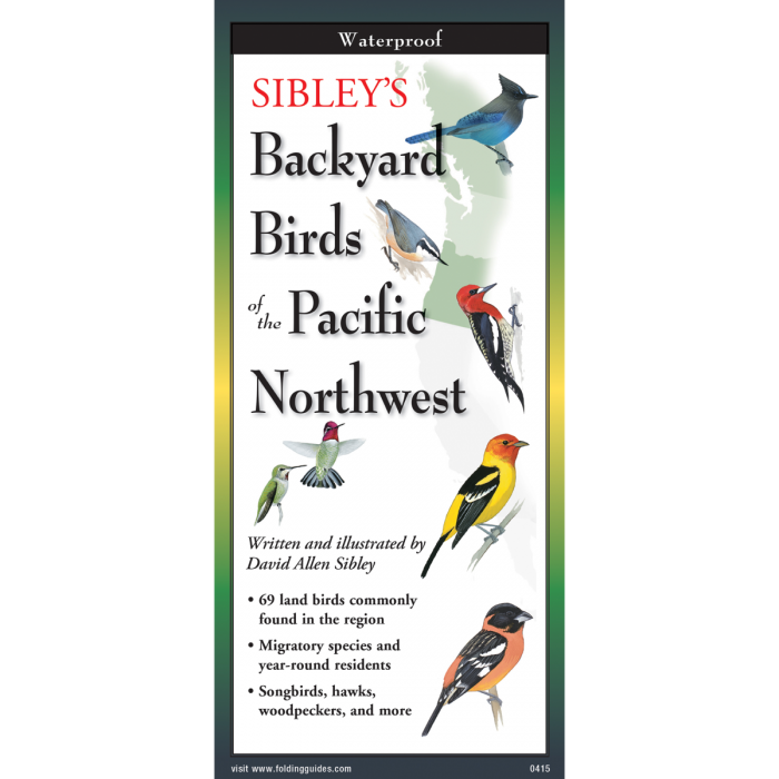 Backyard Birds of the Pacific Northwest Laminated Guide