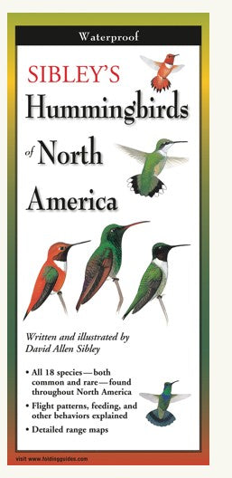 Hummingbirds of North America Laminated Guide