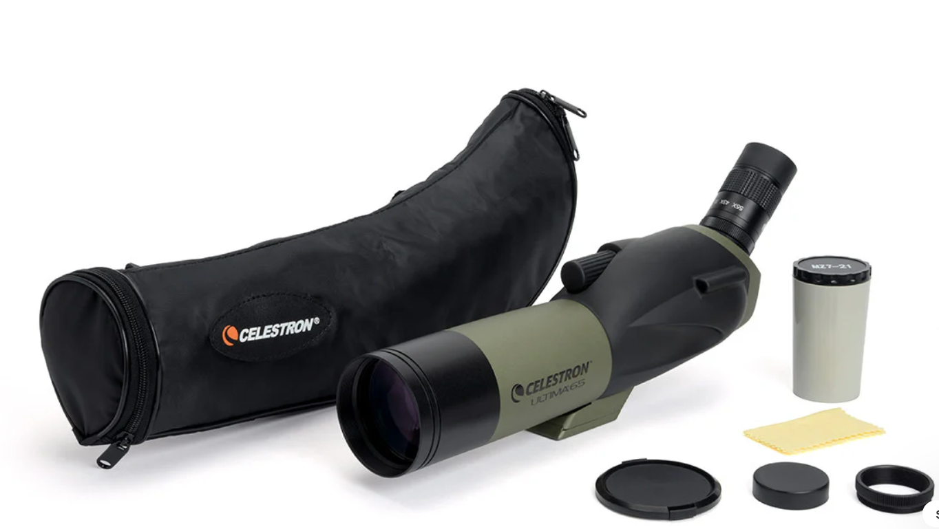 Celestron 18-55x65MM Ultima Angled Spotting Scope