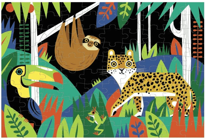 100-Piece Puzzles: Rainforest