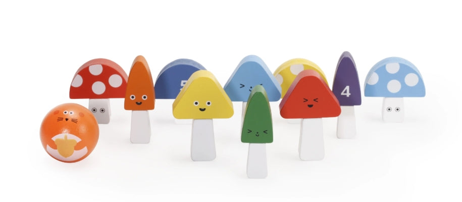 Mini Mushroom Bowling Game
