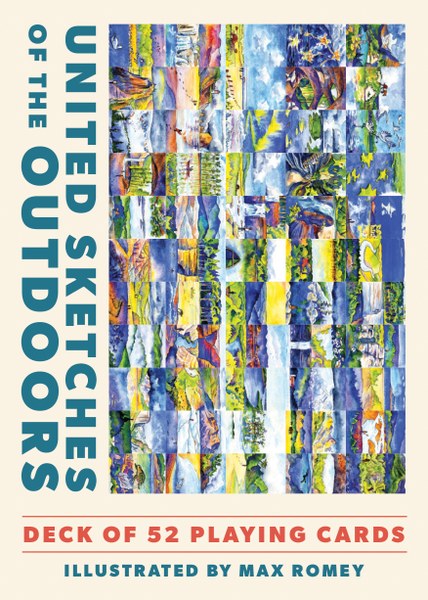 United Sketches of the Outdoors (52 Playing Cards)