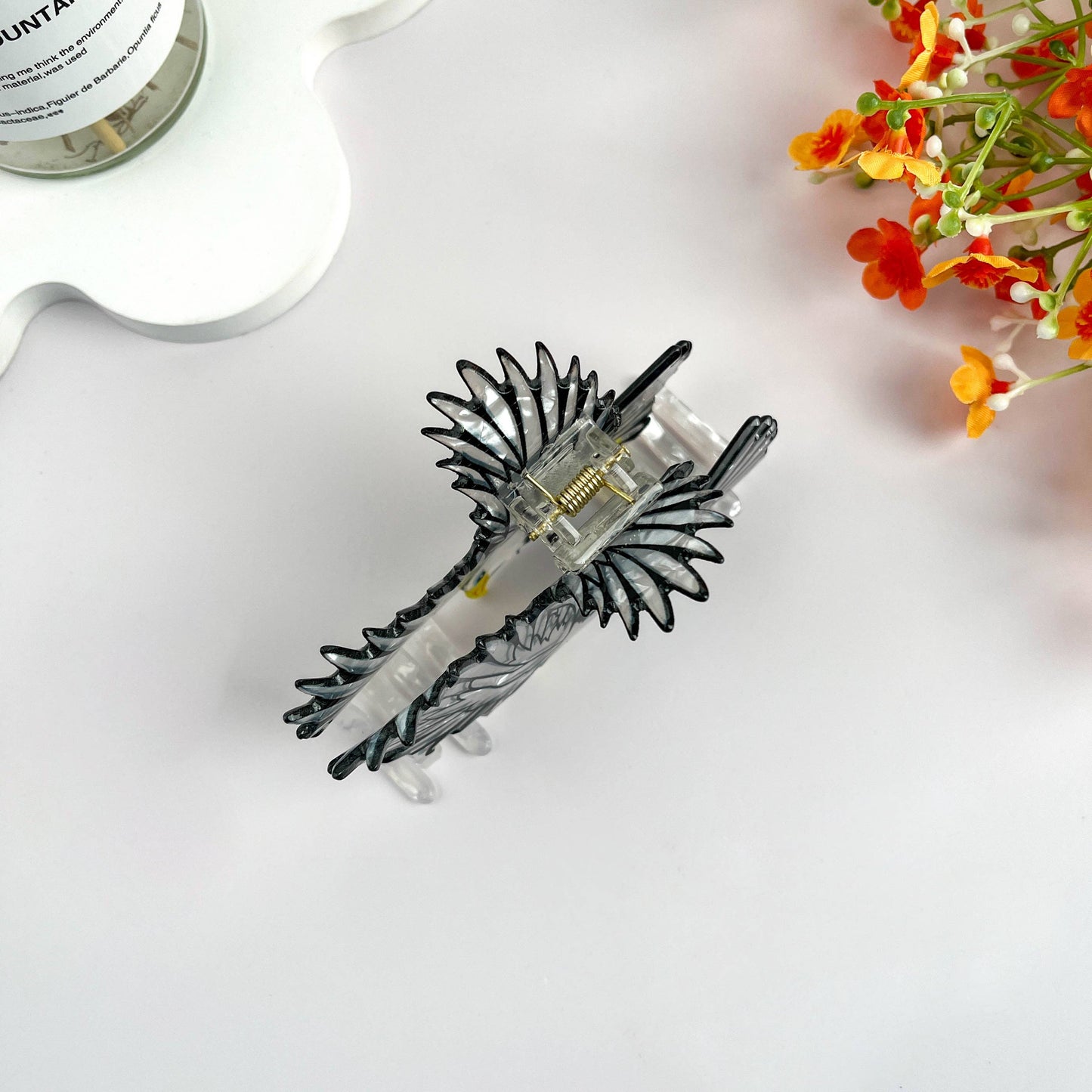 Soaring Eagle Animal Hair Claw Clip