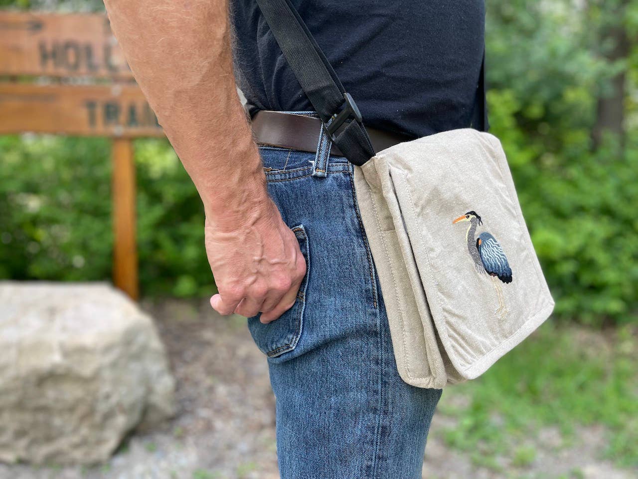 Great Blue Heron Field Bag