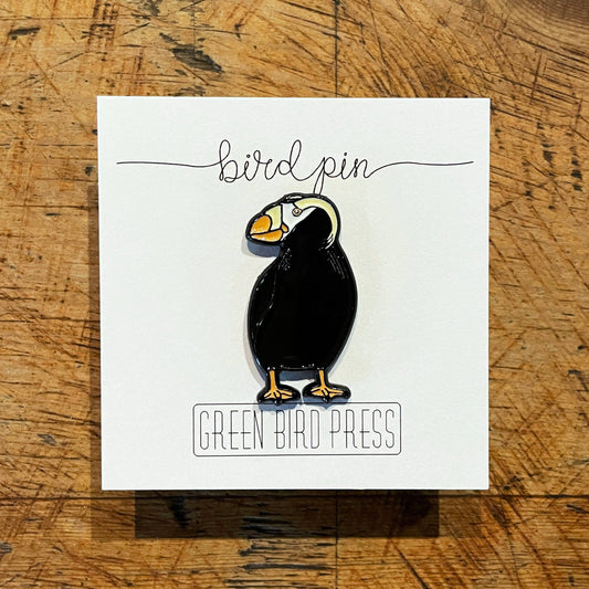 Tufted Puffin Enamel Pin