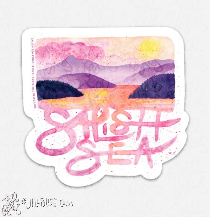SALISH SEA PINKS STICKER