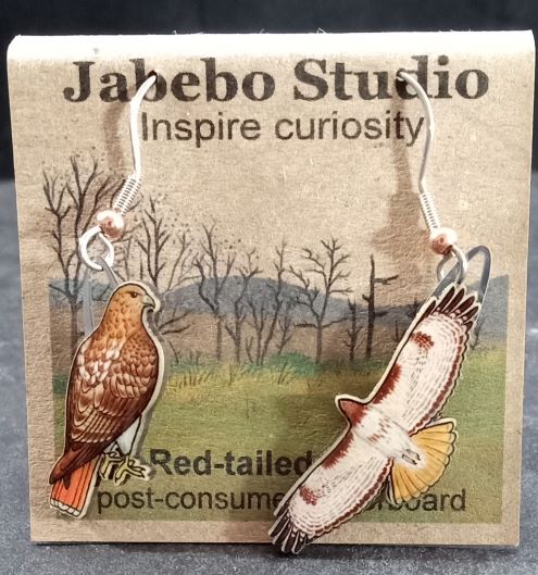 Red-tailed Hawk Earrings